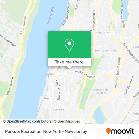 Parks & Recreation map