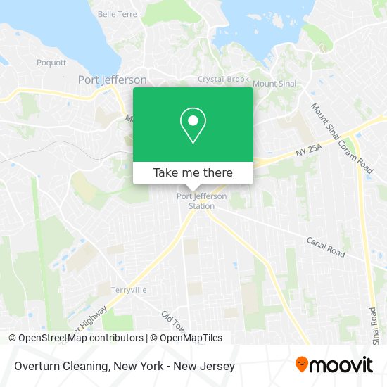 Overturn Cleaning map