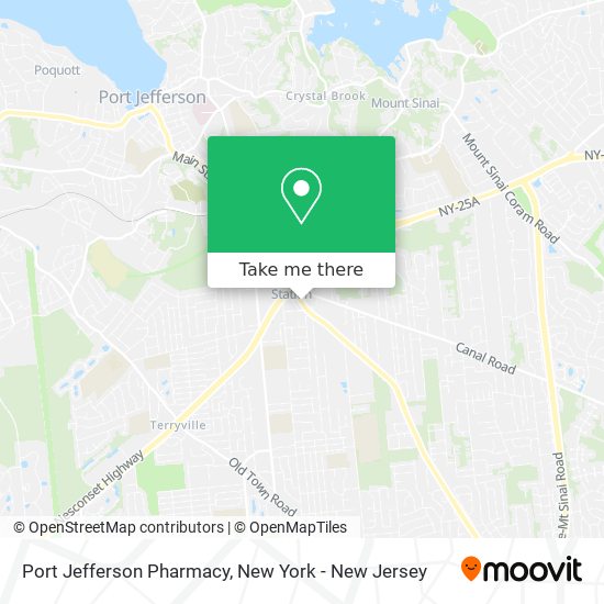 Mapa de Port Jefferson Pharmacy