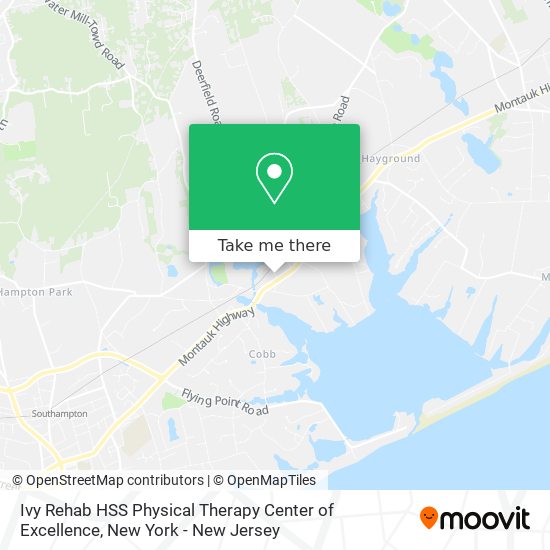 Mapa de Ivy Rehab HSS Physical Therapy Center of Excellence