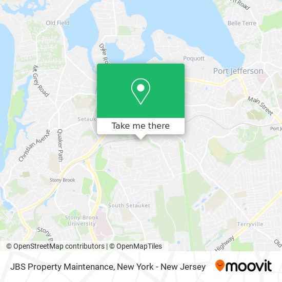 Mapa de JBS Property Maintenance