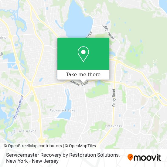Servicemaster Recovery by Restoration Solutions map