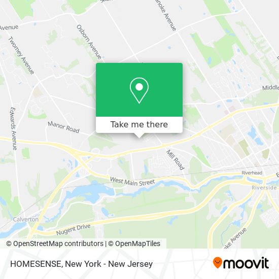 HOMESENSE map