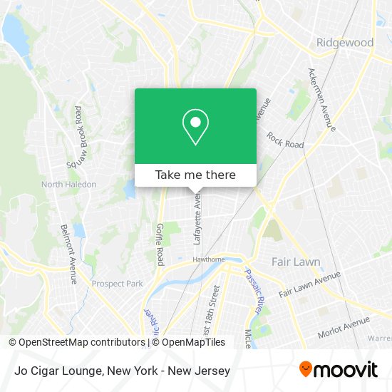 Mapa de Jo Cigar Lounge