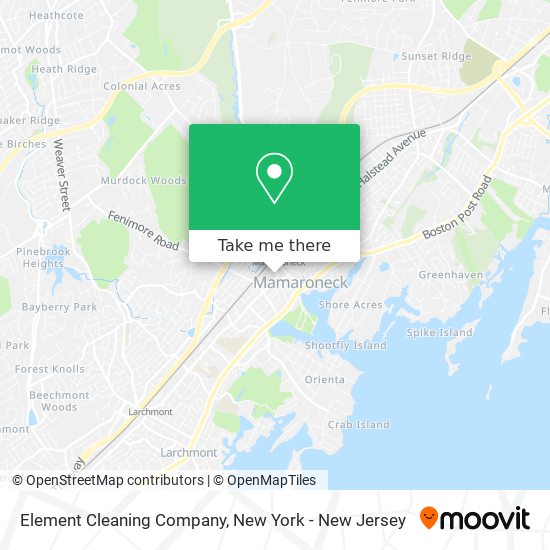Mapa de Element Cleaning Company