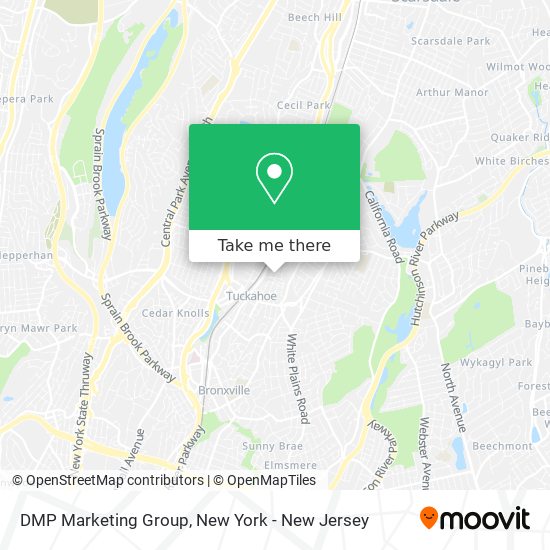 DMP Marketing Group map