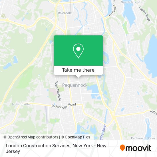 London Construction Services map