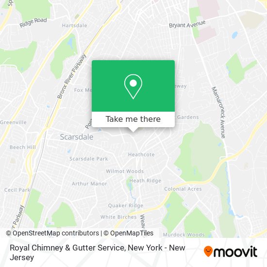 Mapa de Royal Chimney & Gutter Service