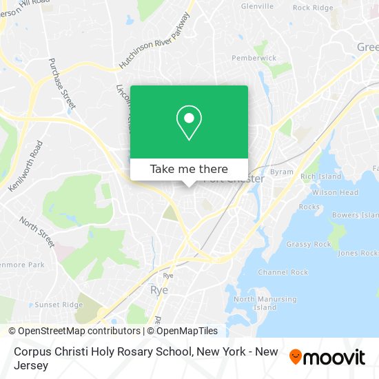 Corpus Christi Holy Rosary School map