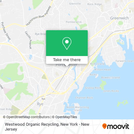 Westwood Organic Recycling map