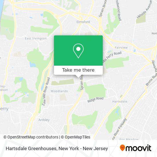 Hartsdale Greenhouses map