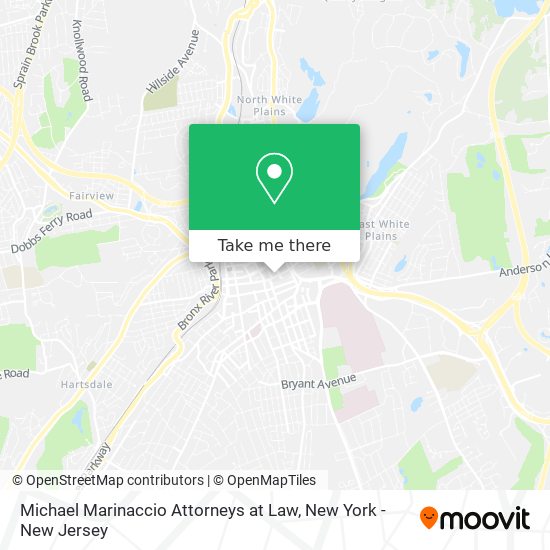 Michael Marinaccio Attorneys at Law map