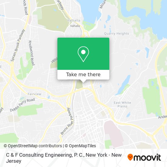 C & F Consulting Engineering, P. C. map