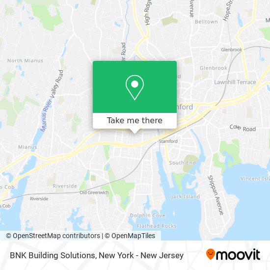 BNK Building Solutions map