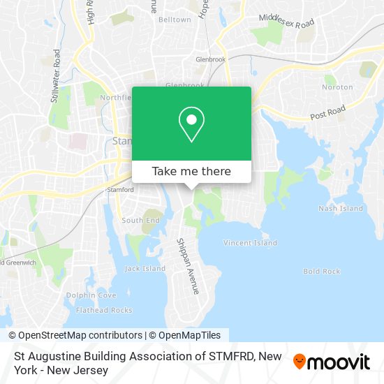 St Augustine Building Association of STMFRD map