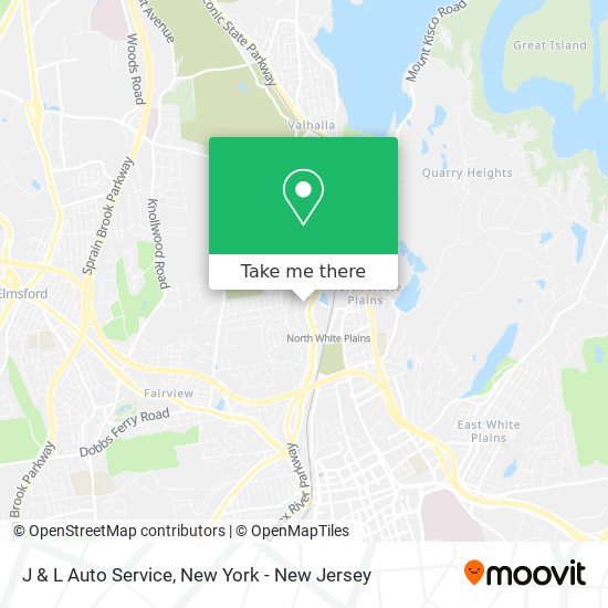 J & L Auto Service map