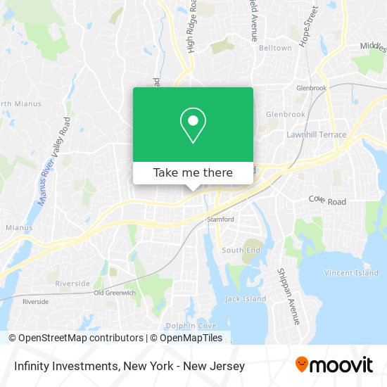 Infinity Investments map