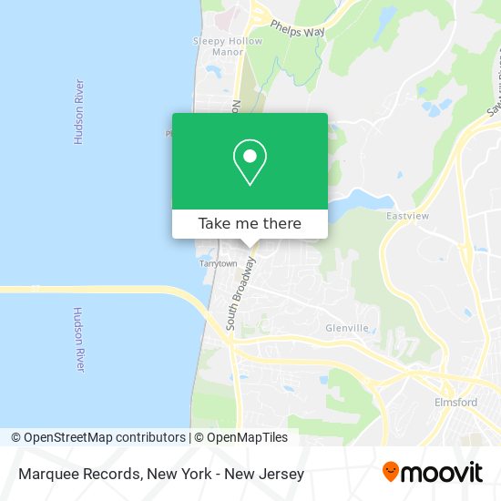 Mapa de Marquee Records