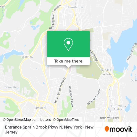 Mapa de Entrance Sprain Brook Pkwy N