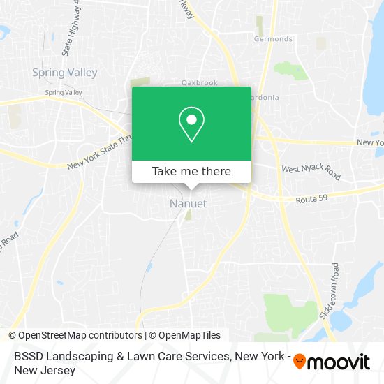 Mapa de BSSD Landscaping & Lawn Care Services