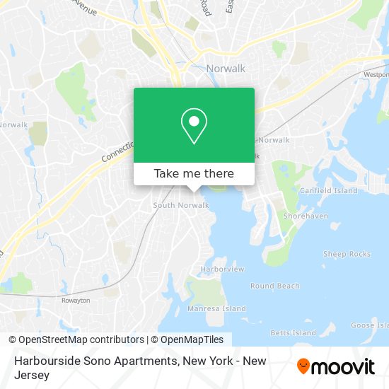 Harbourside Sono Apartments map