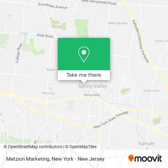 Mapa de Metzion Marketing