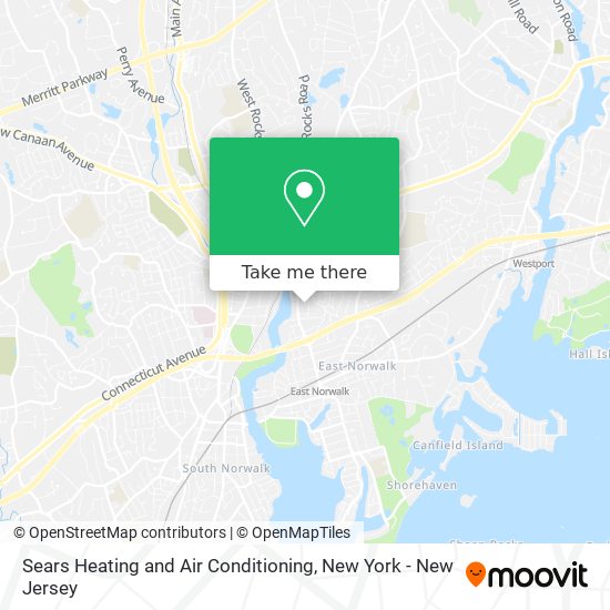 Mapa de Sears Heating and Air Conditioning