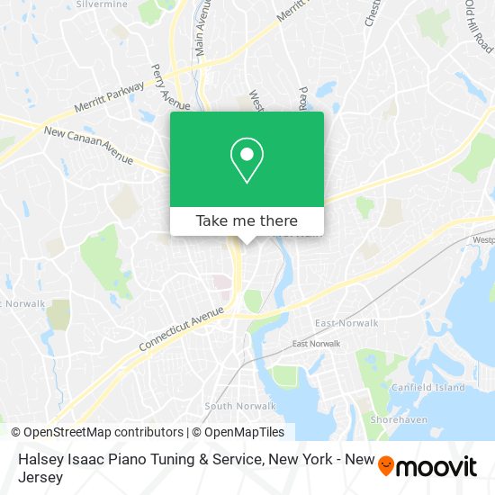 Halsey Isaac Piano Tuning & Service map