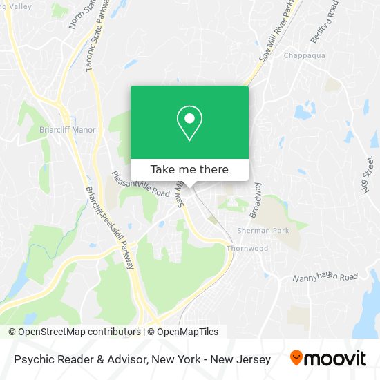 Mapa de Psychic Reader & Advisor