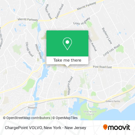 ChargePoint VOLVO map