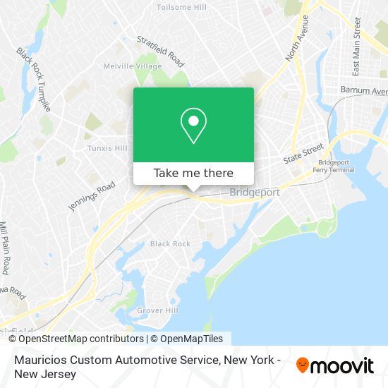 Mapa de Mauricios Custom Automotive Service