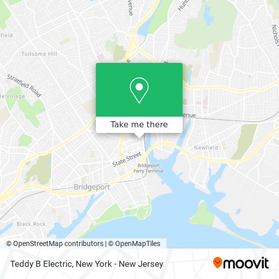 Teddy B Electric map