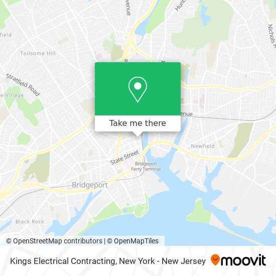 Kings Electrical Contracting map