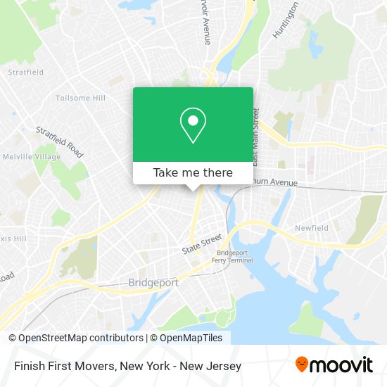 Finish First Movers map