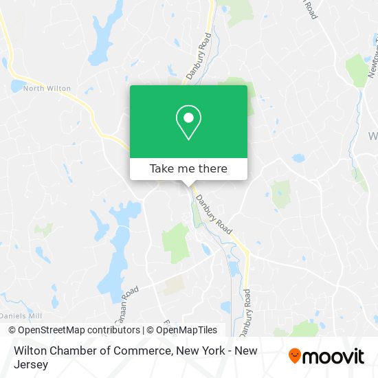 Wilton Chamber of Commerce map