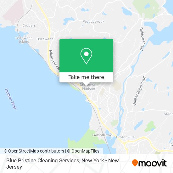 Blue Pristine Cleaning Services map