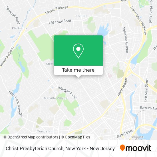 Christ Presbyterian Church map