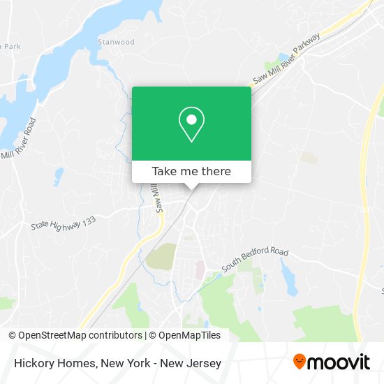 Hickory Homes map