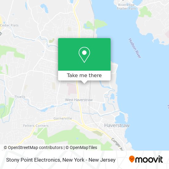 Stony Point Electronics map