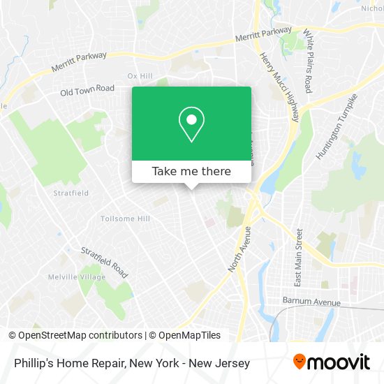 Phillip's Home Repair map