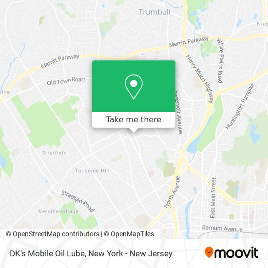 DK's Mobile Oil Lube map