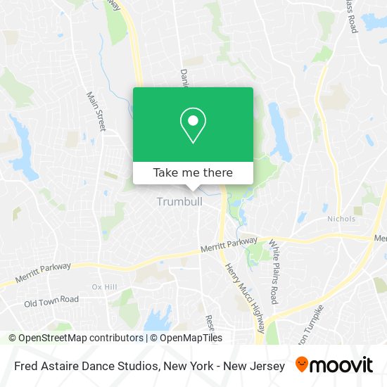 Fred Astaire Dance Studios map