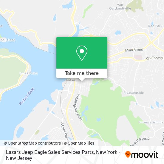 Lazars Jeep Eagle Sales Services Parts map