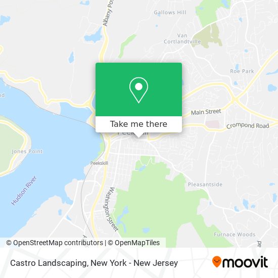 Castro Landscaping map