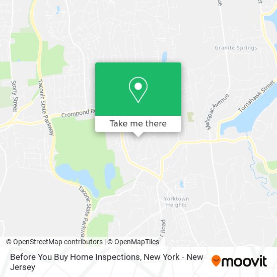 Before You Buy Home Inspections map