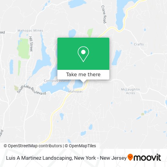 Luis A Martinez Landscaping map