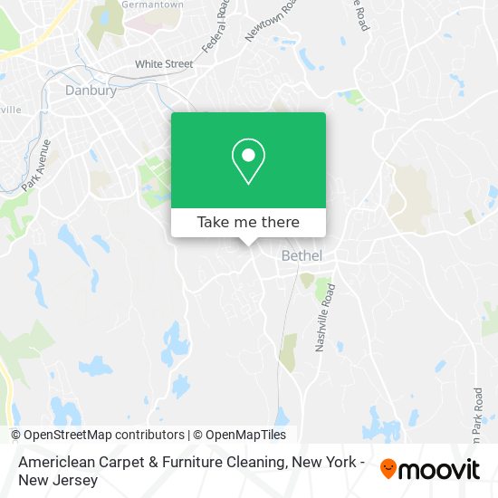 Mapa de Americlean Carpet & Furniture Cleaning