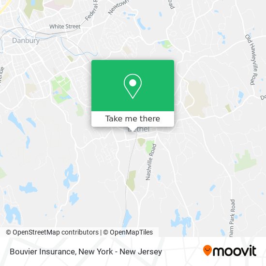 Bouvier Insurance map