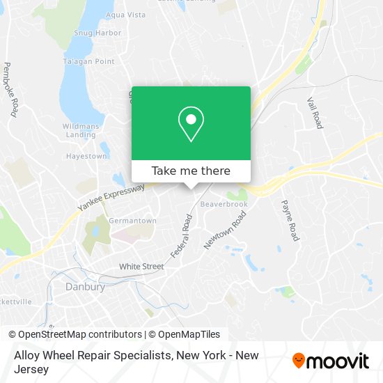 Mapa de Alloy Wheel Repair Specialists