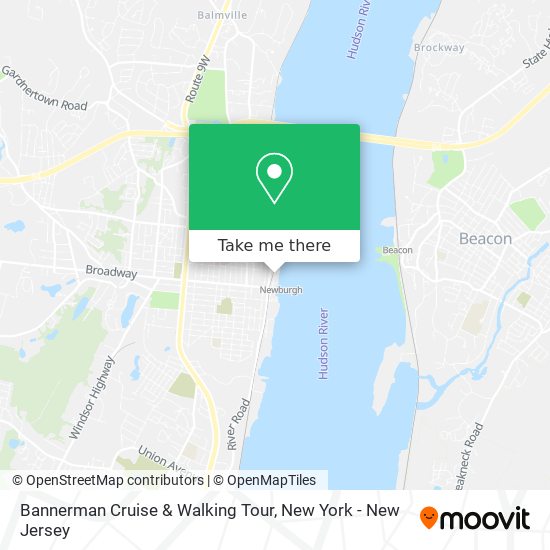 Mapa de Bannerman Cruise & Walking Tour